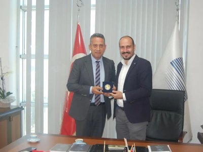 CHP MERSİN MİLLETVEKİLİ ADAYI SN. ALİ MAHİR BAŞARIR EMO MERSİN ŞUBE BAŞKANIMIZ DOÇ. DR. ALKAN ALKAYA`YI ZİYARET ETTİ