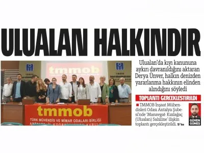 ULUALAN HALKINDIR (ANTALYA EKSPRES - 04.05.2023)