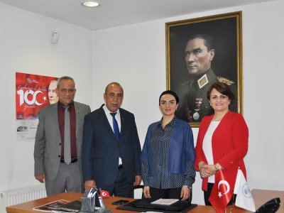 TÜRKİYE MUHTARLAR KONFEDERASYONU YÖNETİMİNDEN EMO ANKARA ŞUBESİNE ZİYARET