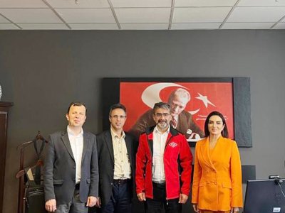 EMO ANKARA ŞUBESİ`NDEN TSE MUAYENE GÖZETİM MERKEZİ BAŞKANLIĞINA ZİYARET