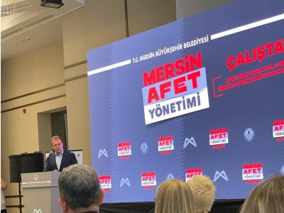 MERSİN BÜYÜKŞEHİR BELEDİYESİ`NİN DÜZENLEMİŞ OLDUĞU VE DAVETLİSİ OLDUĞUMUZ MERSİN AFET YÖNETİMİ ÇALIŞTAYI `NA EMO MERSİN ŞUBE OLARAK KATILIM SAĞLADIK.