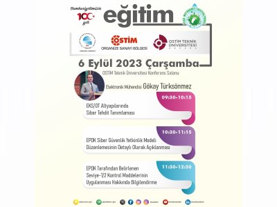 SİBER GÜVENLİK EĞİTİMİ DÜZENLENECEK