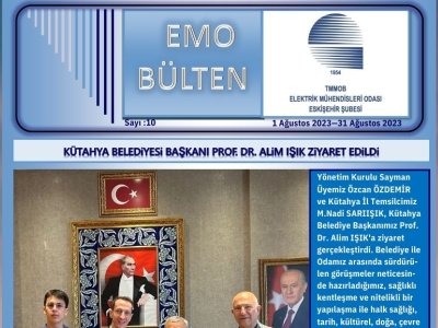 ŞUBE BÜLTENİ 10.SAYISI YAYINDA!