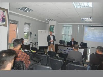 EMO MİSEM KAPSAMINDA DÜZENLENEN BİR EĞİTİMİMİZİ DAHA TAMAMLADIK