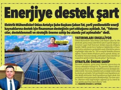 ANTALYA YÜZYÜZE (ENERJİYE DESTEK ŞART-18.12.2023)