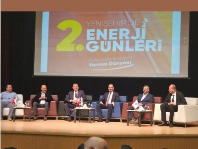 2. ENERJİ GÜNLERİ`NDE ELEKTRİK MÜHENDİSLERİ ODASI MERSİN ŞUBESİ OLARAK ETKİNLİĞİN PAYDAŞLARI ARASINDA YER ALDIK.