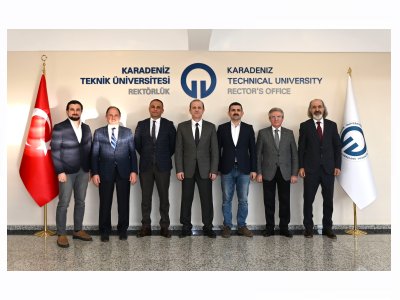 KTÜ REKTÖRÜ SAYIN PROF. DR. HAMDULLAH ÇUVALCI ZİYARETİ