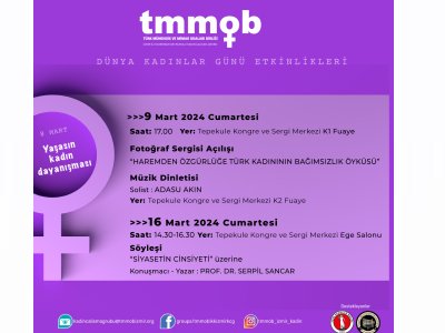 8 MART DÜNYA KADINLAR GÜNÜ ETKİNLİKLERİ