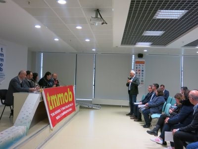 TMMOB BURSA İKK TARAFINDAN YEREL SEÇİM BİLDİRGESİ 2024` KONULU BASIN AÇIKLAMASI DÜZENLENDİ