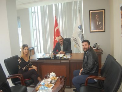 BEENERJİ KURUCU ORTAKLARI DEĞERLİ MESLEKTAŞIMIZ SN. ERKAN EMSEN VE SN. BURCU SUNGUR EMO MERSİN ŞUBE BAŞKANIMIZ DOÇ. DR ALKAN ALKAYA `YA HAYIRLI OLSUN ZİYARETİNDE BULUNDU.