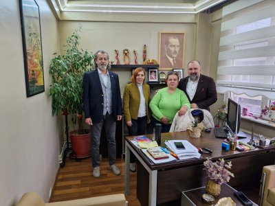 KADIN ÜYELERİMİZ İŞYERLERİNDE ZİYARET EDİLDİ