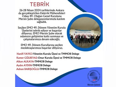 YAŞASIN TMMOB ÖRGÜTLÜLÜĞÜ!