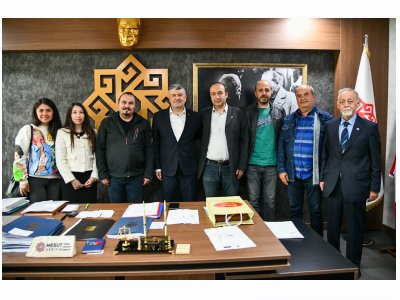 BALIKESİR TEMSİLCİLİĞİMİZDEN KARESİ BELEDİYESİ`NE ZİYARET