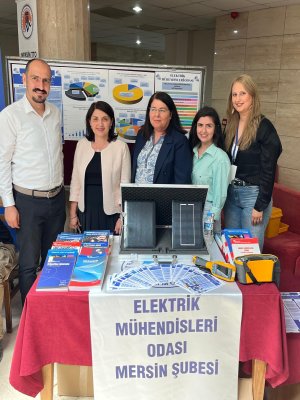 MERSİN ÜNİVERSİTESİ REKTÖR DANIŞMANI HOCALARIMIZ  PROF. DR. AYLA ÖZER VE PROF. DR. TUĞBA YELKEN EMO MERSİN ŞUBE STANDIMIZI ZİYARET ETTİ. AR-GE PROJE PAZARI 2024.