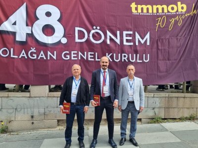 TMMOB 48. DÖNEM OLAĞAN GENEL KURULUNA KATILIM SAĞLADIK.