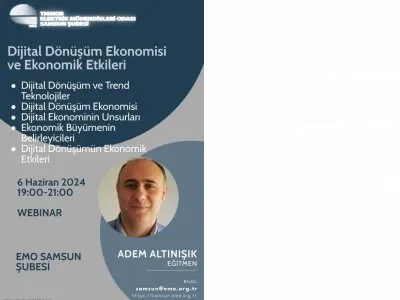 ZOOM WEBINAR: DİJİTAL DÖNÜŞÜM EKONOMİSİ VE EKONOMİK ETKİLERİ
