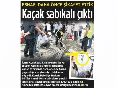 KAÇAK SABIKALI ÇIKTI (MİLLİYET)