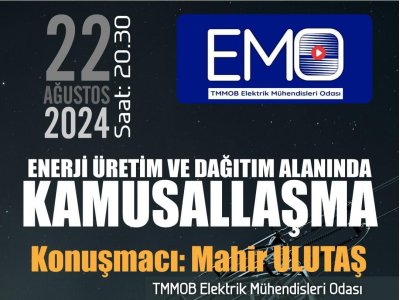 EMO TV SÖYLEŞİ: ENERJİDE KAMUSALLIK