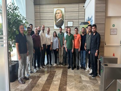 EMO MERSİN ŞUBE YÖNETİM KURULU OLARAK TOROSLAR EDAŞ MERSİN BÖLGE MÜDÜRÜ SN. TAYFUN SEVİNDİK`İ MAKAMINDA ZİYARET ETTİK.
