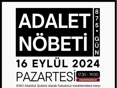 ADALET NÖBETİ 875. GÜN