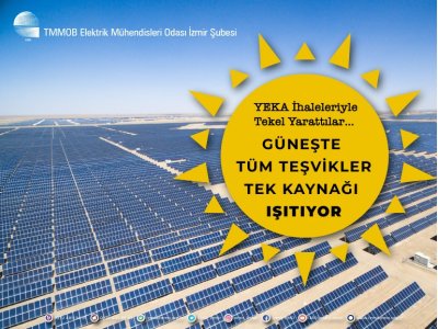 GÜNEŞTE TÜM TEŞVİKLER TEK KAYNAĞI IŞITIYOR 
