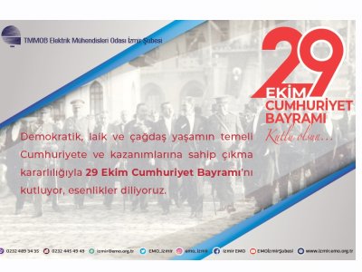 29 EKİM CUMHURİYET BAYRAMI KUTLU OLSUN!