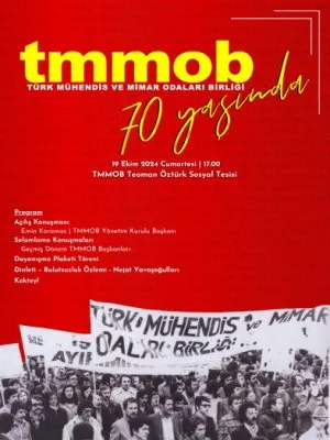 TMMOB 70 YAŞINDA