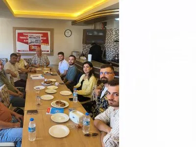 ŞUBEMİZE YENİ KAYIT YAPTIRAN ÜYELERİMİZLE TANIŞMA GÜNÜ VE ROZET TAKDİMİ