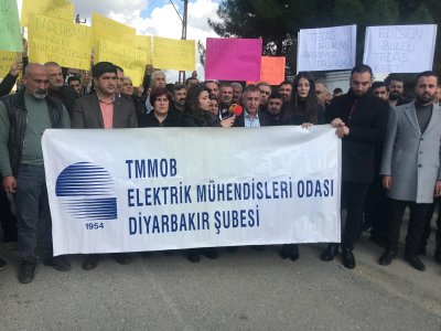 SİLVAN`DA YAŞANAN ELEKTRİK KESİNTİSİ VE DİCLE EDAŞ UYGULAMALARINA İLİŞKİN BASIN AÇIKLAMASI YAPILDI..