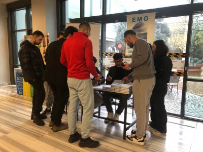 ZBEÜ MÜHENDİSLİK FAKÜLTESİNDE EMO-GENÇ STANDI AÇILDI