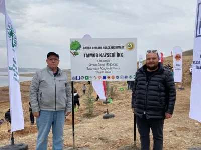 TMMOB KAYSERİ İKK HATIRA ORMANI FİDAN DİKİMİ YAPILDI