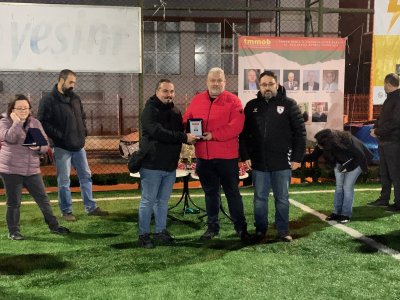 TMMOB BURSA İL KOORDİNASYON KURULU 34. GELENEKSEL FUTBOL TURNUVASI KUPA VE KAPANIŞ TÖRENİ GERÇEKLEŞTİRİLDİ