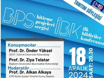 BİTİRME PROJELERİ SERGİSİ & İLK BİLDİRİLER KONFERANSI İLE İLGİLİ TANITIM SÖYLEŞİSİ