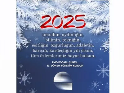 YENİ YILDA HER ŞEY GÖNLÜNÜZCE OLSUN! İYİ SENELER DİLERİZ.