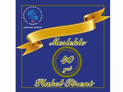 MESLEKTE 40 YIL PLAKET TÖRENİ İLE İLGİLİ TAKVİM DEĞİŞİKLİĞİ