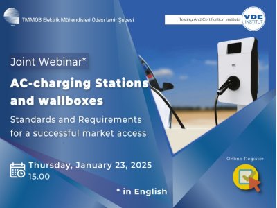 VDE WEBİNARS: <B>AC-</B>CHARGING STATIONS AND WALLBOXES