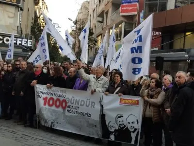 NÖBETİNİN <B>1000. </B>GÜNÜNDE:
<BR>
ARKADAŞLARIMIZI <B>SERBEST</B> BIRAKIN