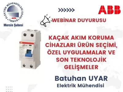 WEBINAR | KAÇAK AKIM CİHAZLARI ÜRÜN SEÇİMİ, ÖZEL UYGULAMALAR VE SON TEKNOLOJİK GELİŞMELER