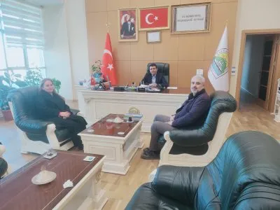 TATVAN BELEDİYE BAŞKANLIĞI ZİYARET EDİLDİ..