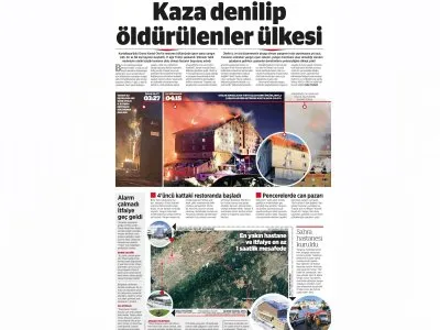 KAZA DENİLİP ÖLDÜRÜLENLER ÜLKESİ (BİRGÜN GAZETESİ, 22.01.2025)