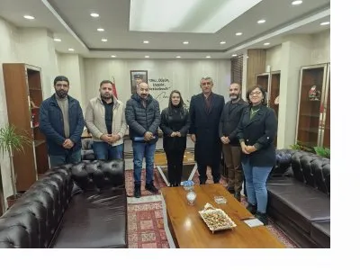 AĞRI BELEDİYE EŞ BAŞKANLIĞI ZİYARET EDİLDİ..