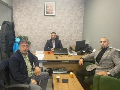 SAMSUN BÜYÜKŞEHİR BELEDİYESİ FEN İŞLERİ DAİRESİ BAŞKANLIĞI MEKANİK VE ENERJİ ŞUBE MÜDÜRLÜĞÜNDE ÇALIŞAN ÜYEMİZE ZİYARET GERÇEKLEŞTİRİLDİ