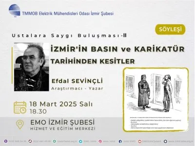 SÖYLEŞİ: İZMİR`İN BASIN VE KARİKATÜR TARİHİNDEN KESİTLER