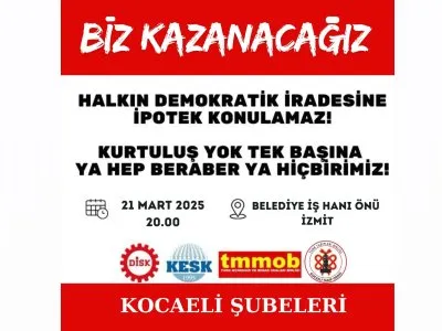 BİZ KAZANACAĞIZ!