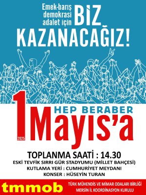 HEP BERABER 1 MAYIS`A !