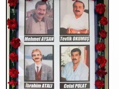 TEVFİK OKUMUŞ, İBRAHİM ATALI, CELAL POLAT VE MEHMET AYSANIN ANILARINA SAYGIYLA