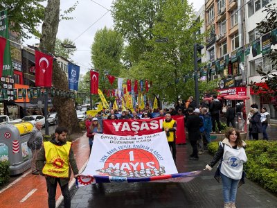 ŞUBE YÖNETİM KURULU OLARAK 1 MAYISTA ALANDAYDIK