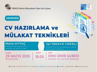 SEMİNER: <B>CV HAZIRLAMA VE MÜLAKAT TEKNİKLERİ</B>