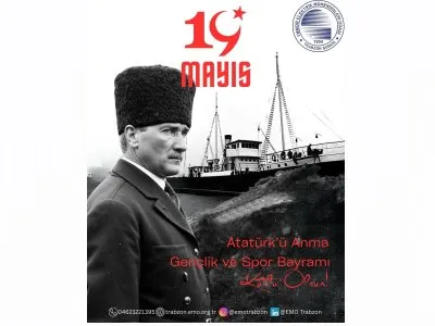 19 MAYIS ATATÜRKÜ ANMA, GENÇLİK VE SPOR BAYRAMI KUTLU OLSUN.