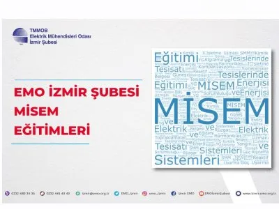 EMO İZMİR ŞUBESİ <B>MAYIS 2025 </B>DÖNEMİ MİSEM EĞİTİMLERİ